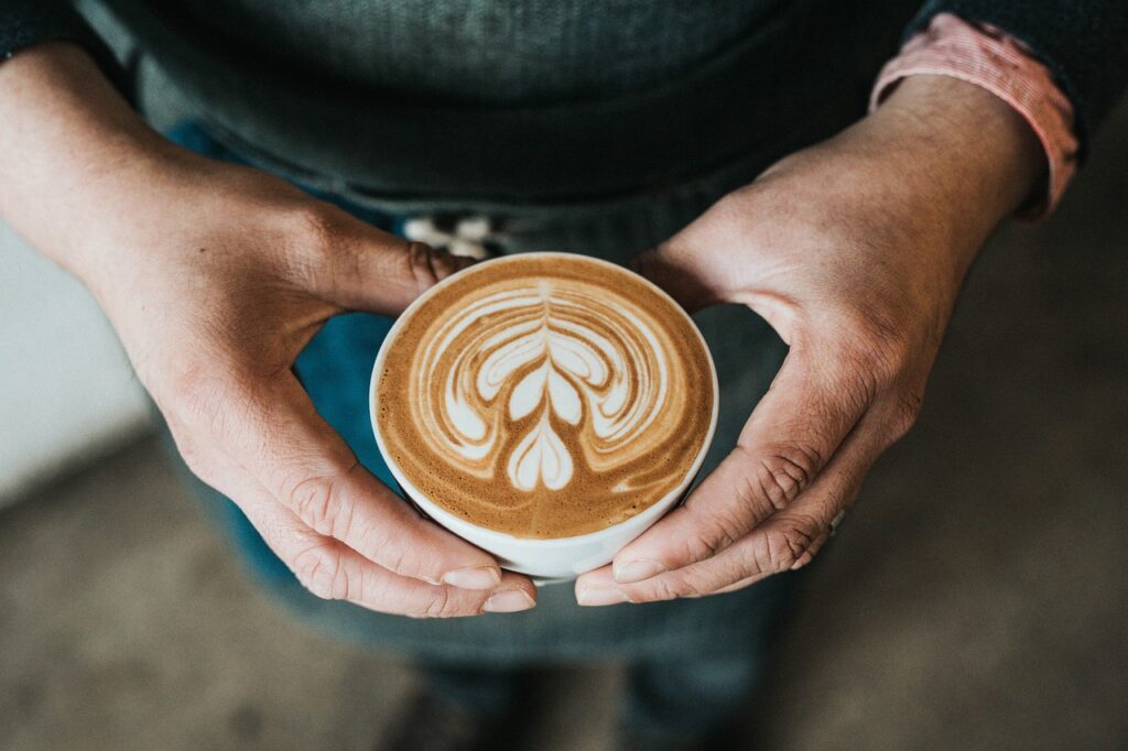 latte art - tulipan