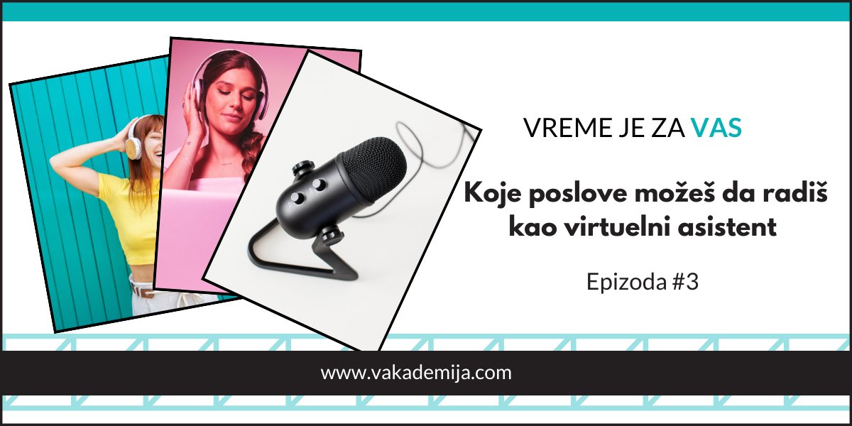 3. epizoda Podkasta “Vreme je za vas”