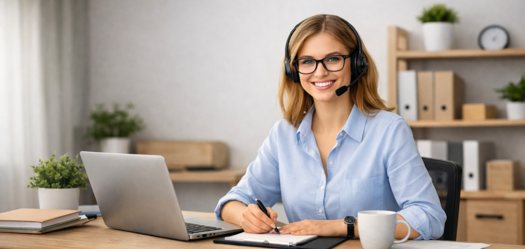 Freelance virtuelni asistent – fotografija generisana od Microsoft Copilot